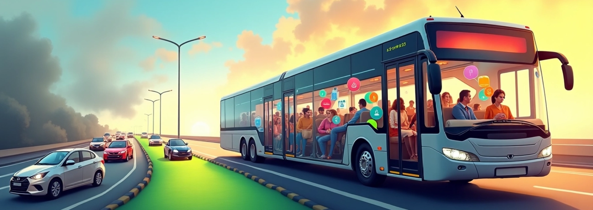 coaches for inter-urban travel